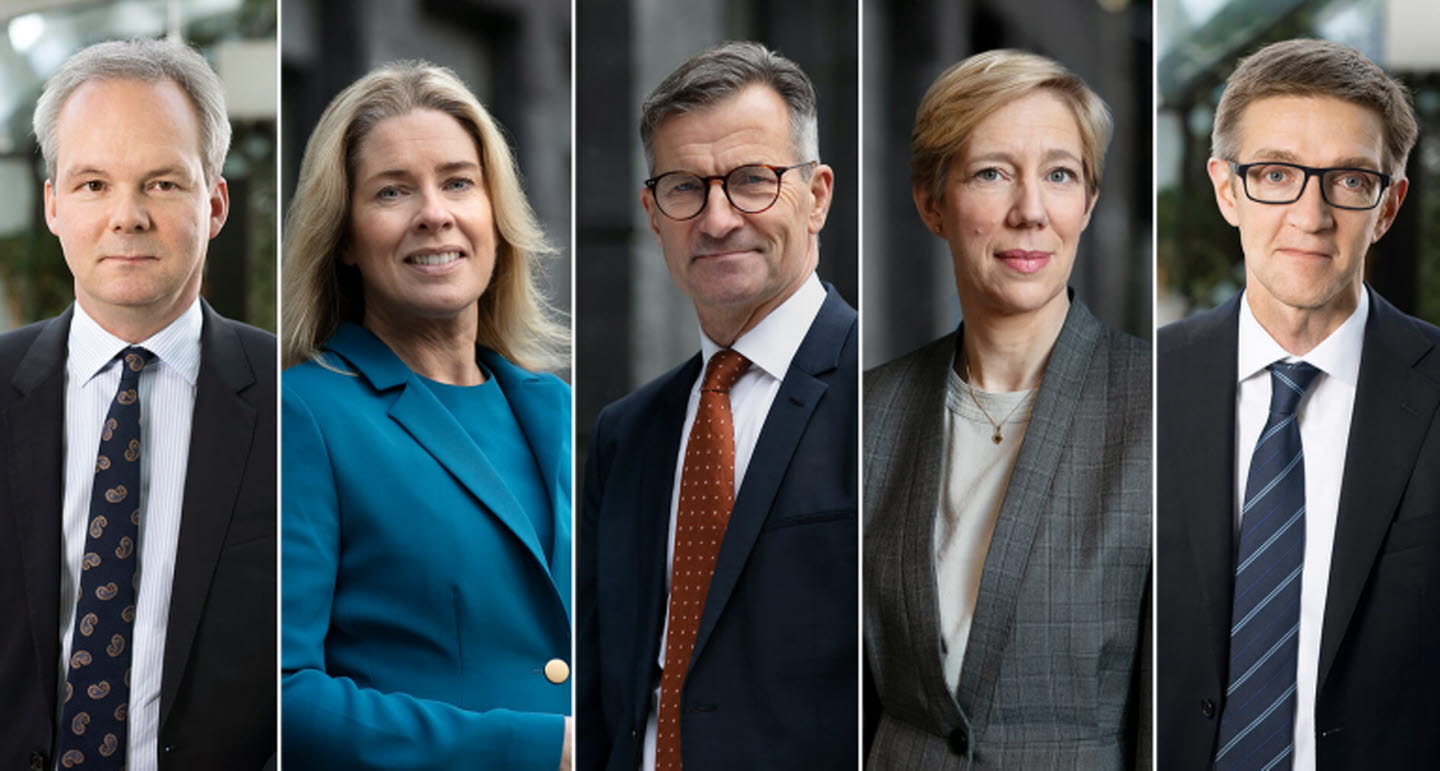 Members of the Riksbank Executive Board