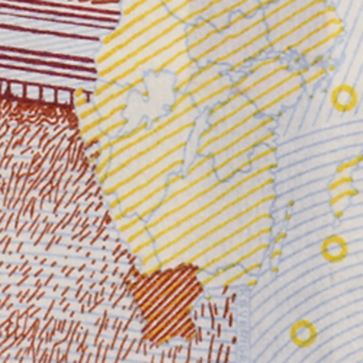 500-krona banknote map back)