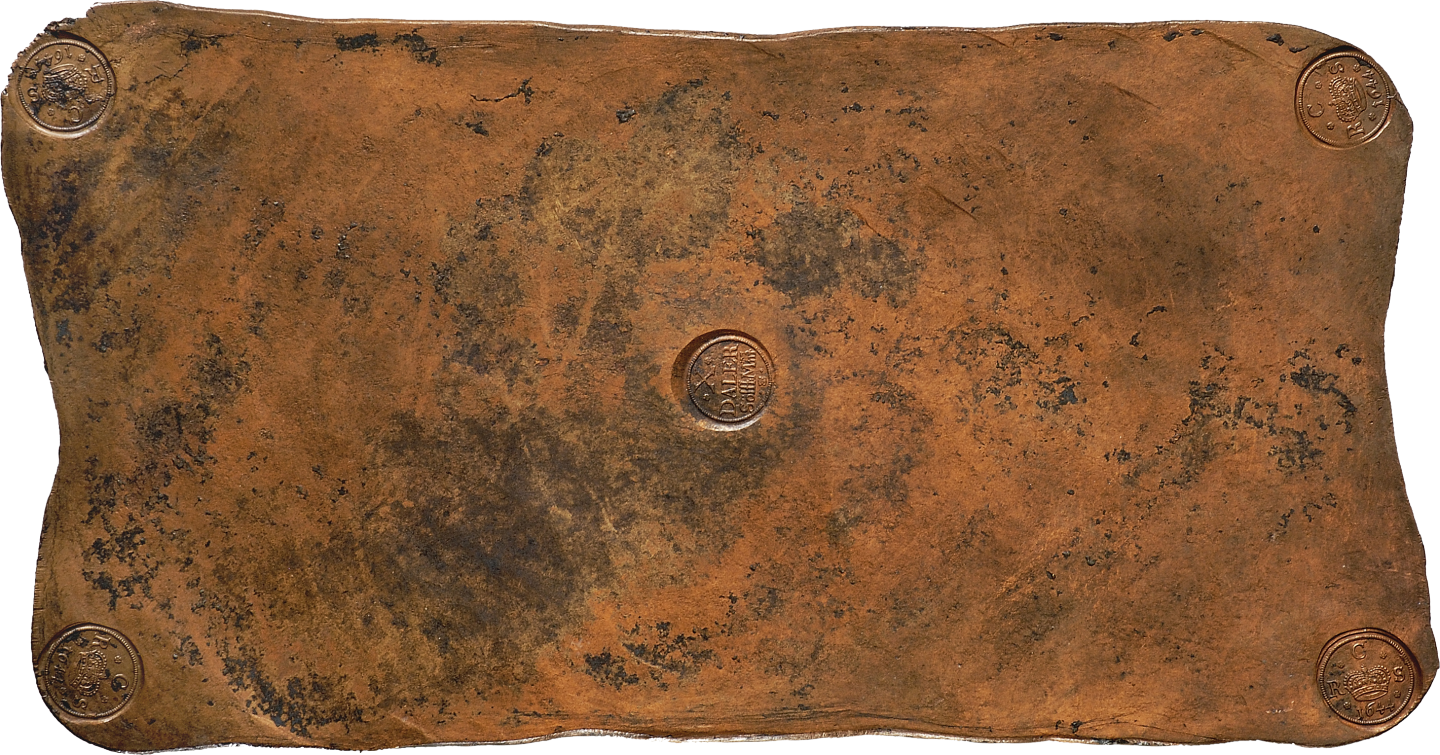 One of the world's largest copper coin
