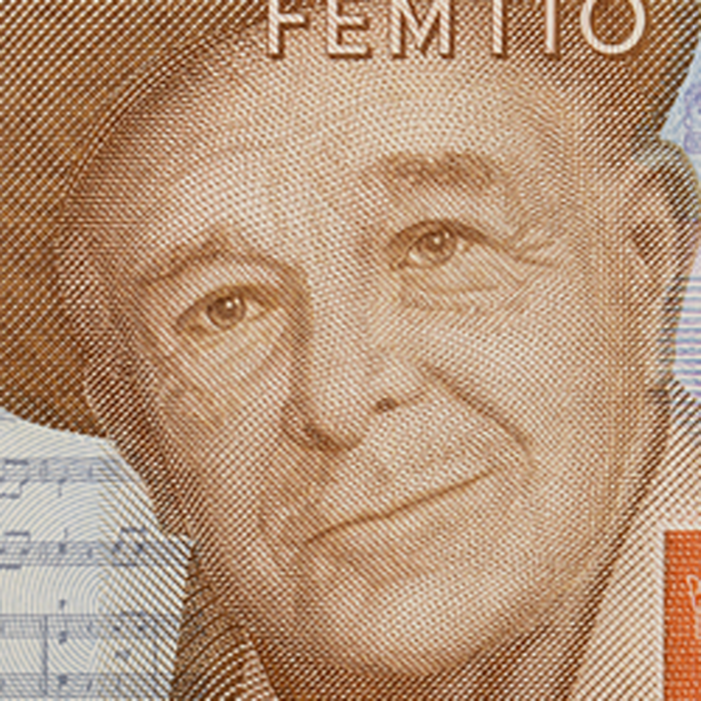 50-krona banknote motif evert taube front)