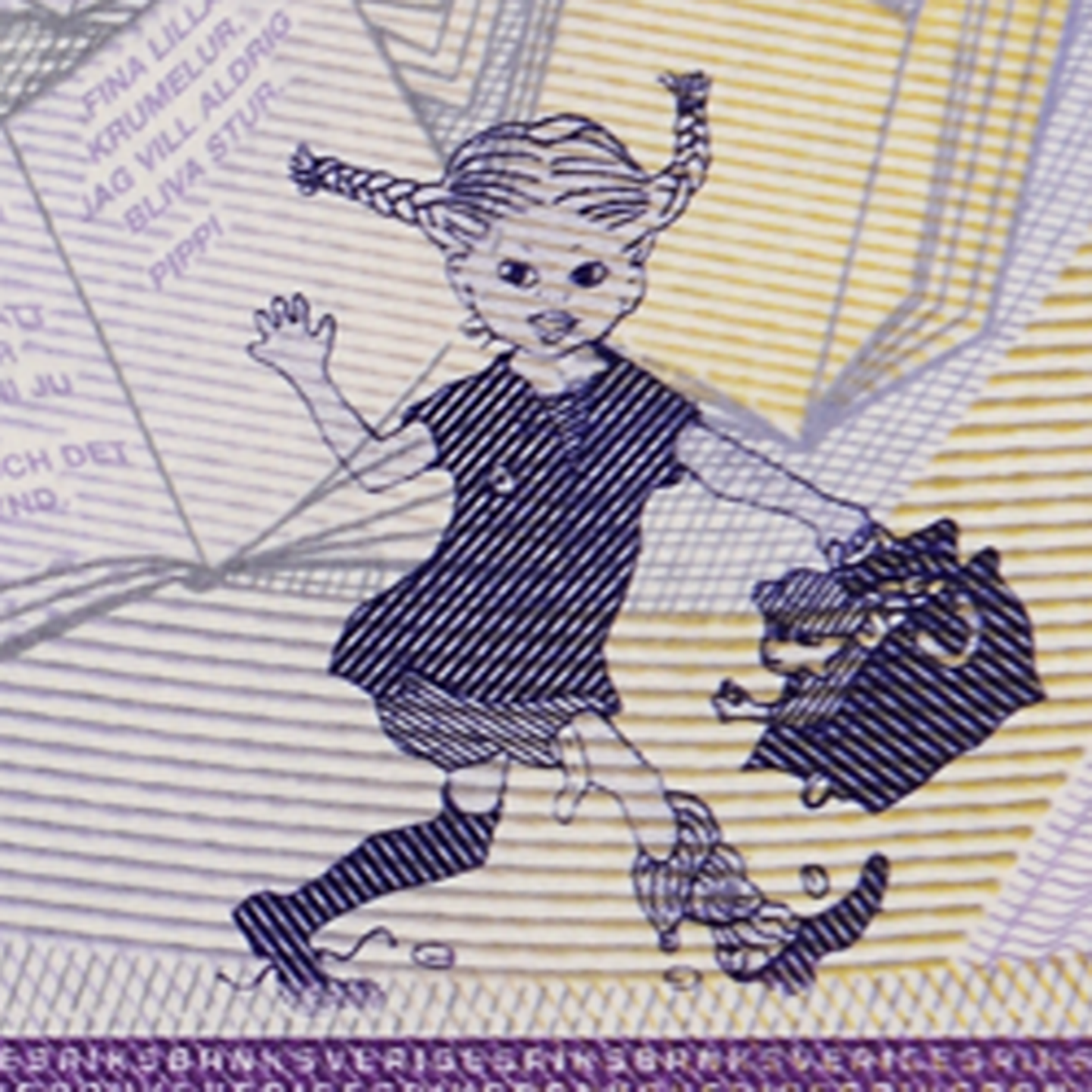 20-krona banknote motif pippi front)