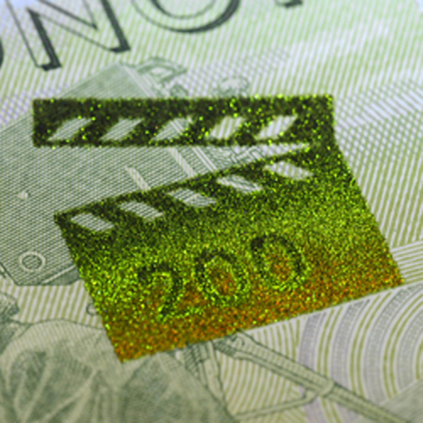 200-krona banknote colour-shifting image front)