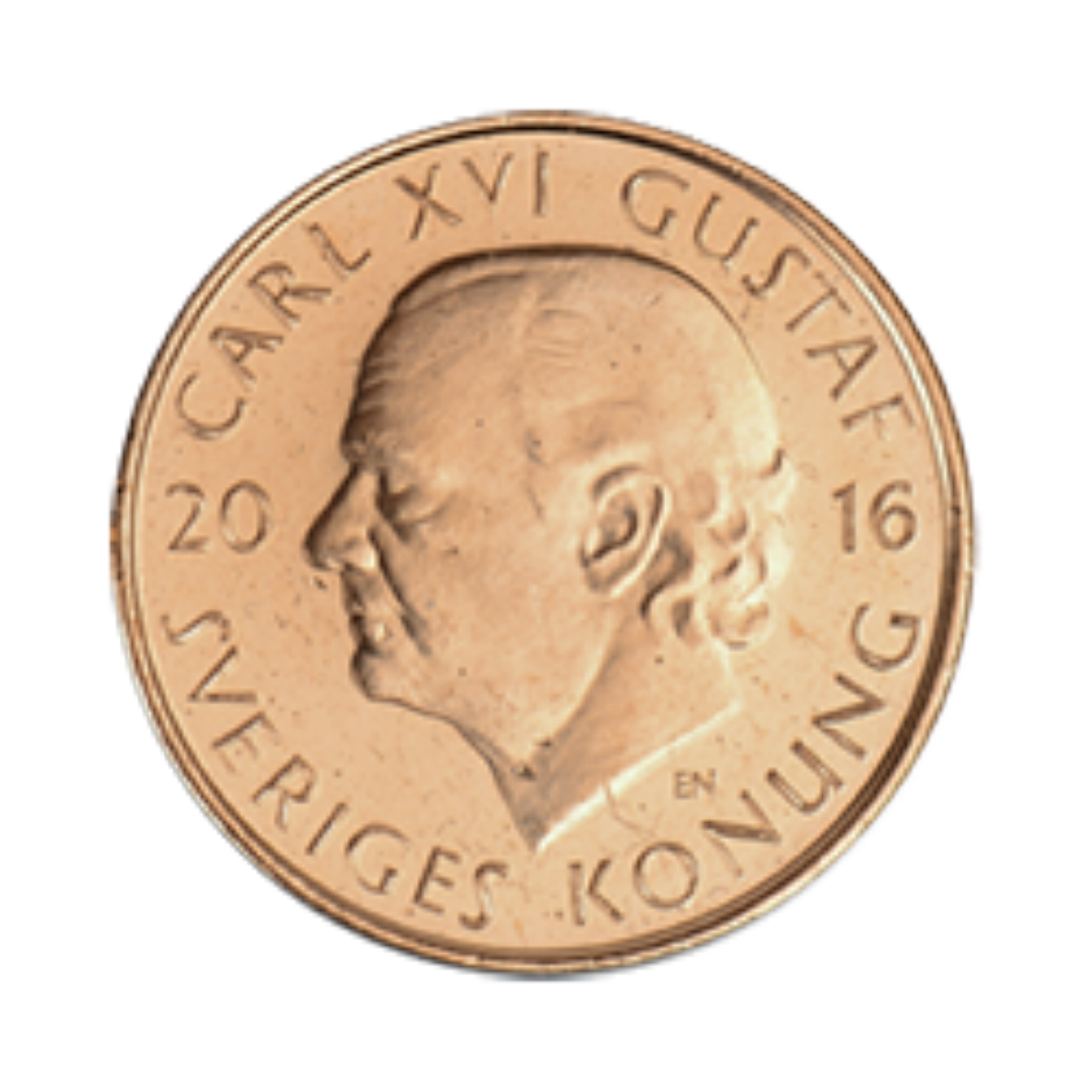 1-krona, obverse)
