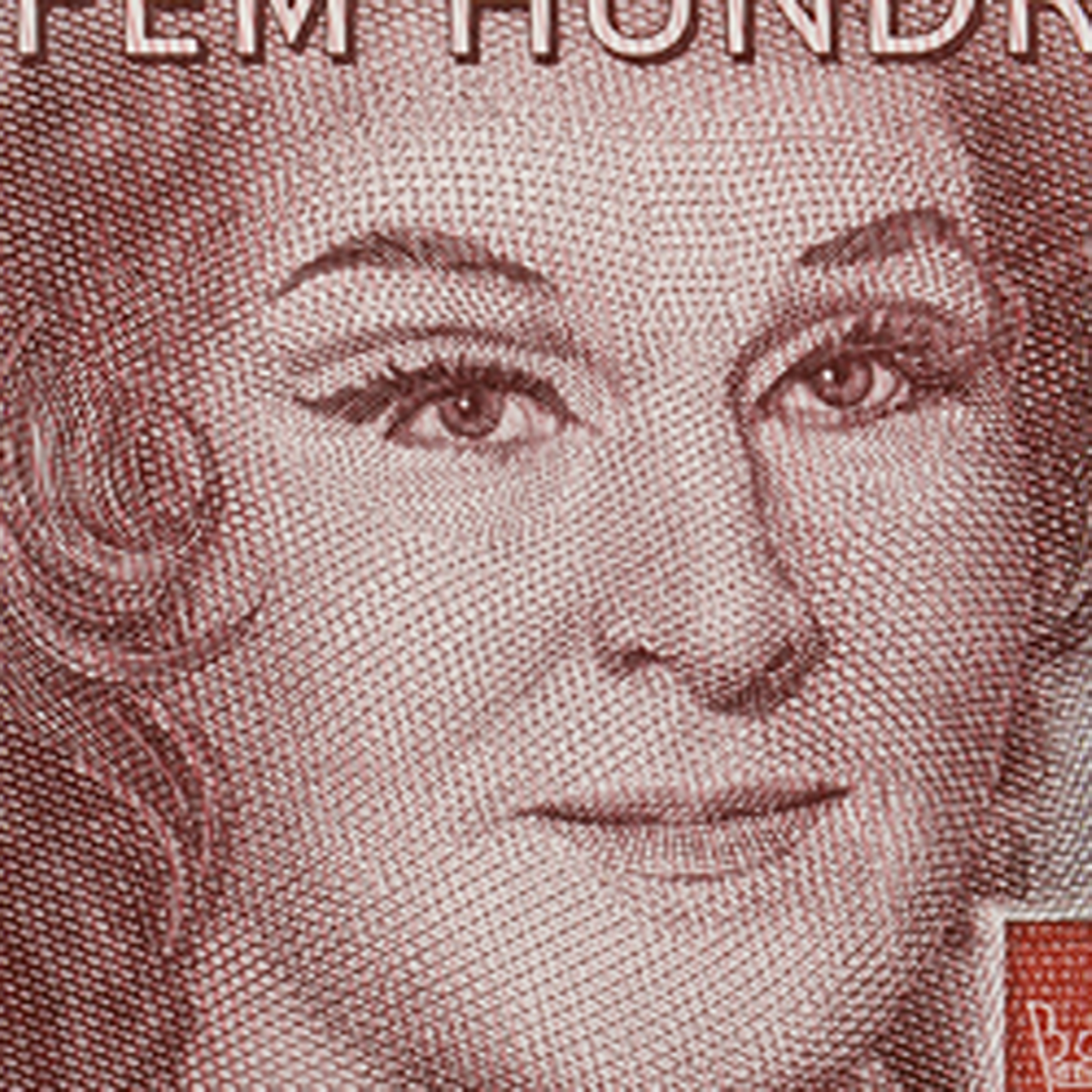 500-krona banknote portrait of Birgit Nilsson front)
