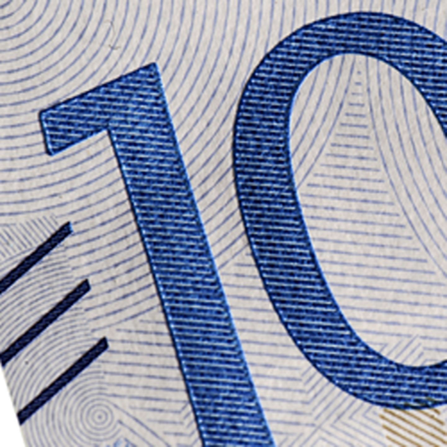 100-krona banknote tactile mark front)