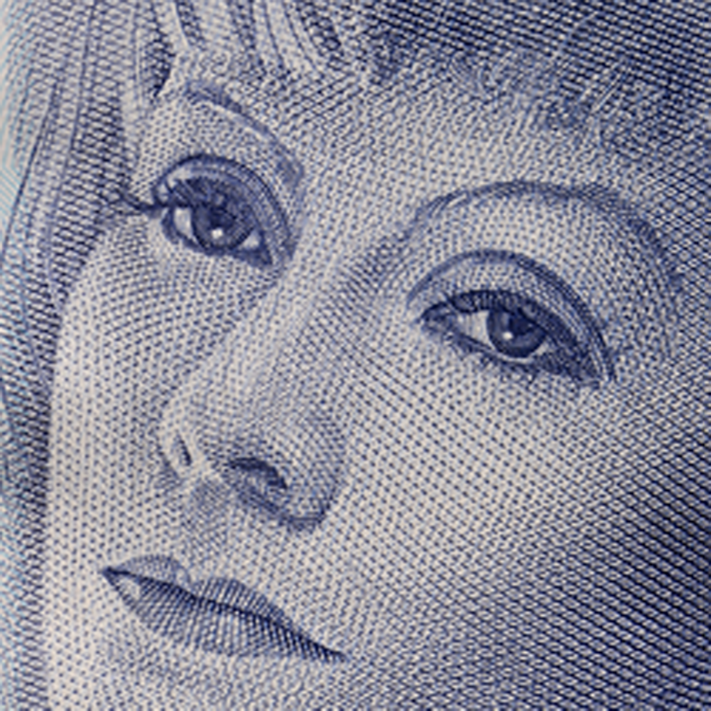 100-krona banknote intaglio print front)