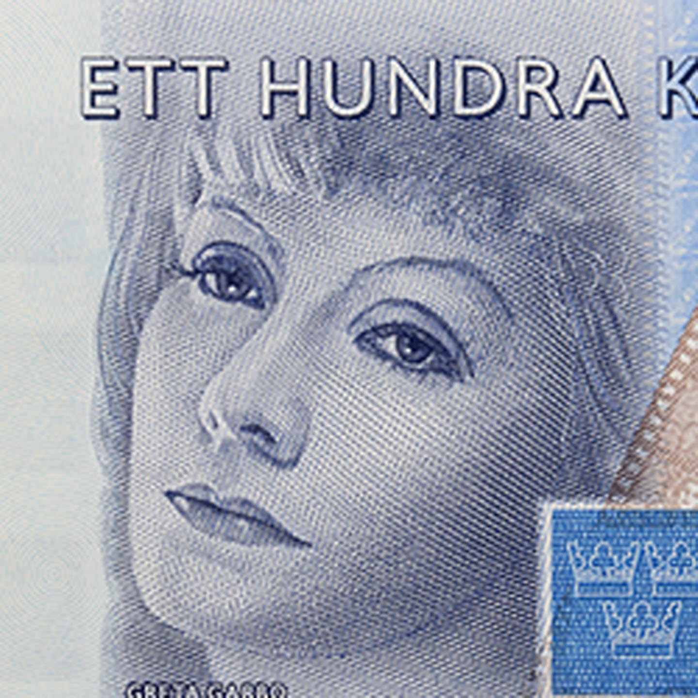 Detalj från 100-kronorssedel)