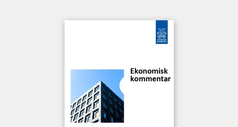 Omslag Ekonomisk kommentar