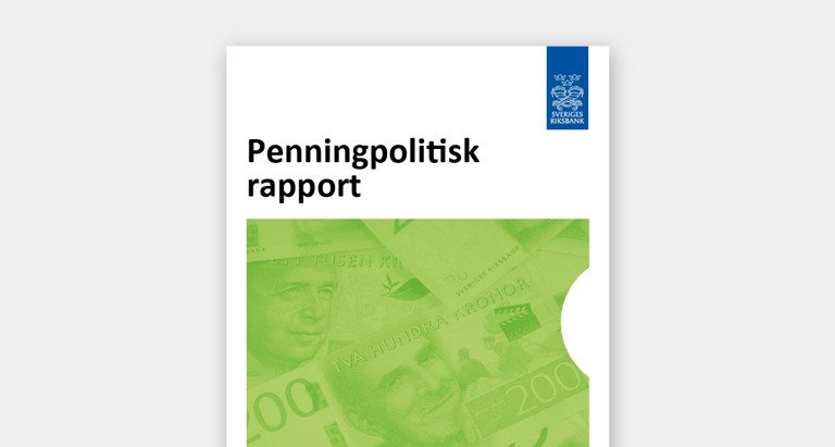 Omslag Penningpolitisk rapport