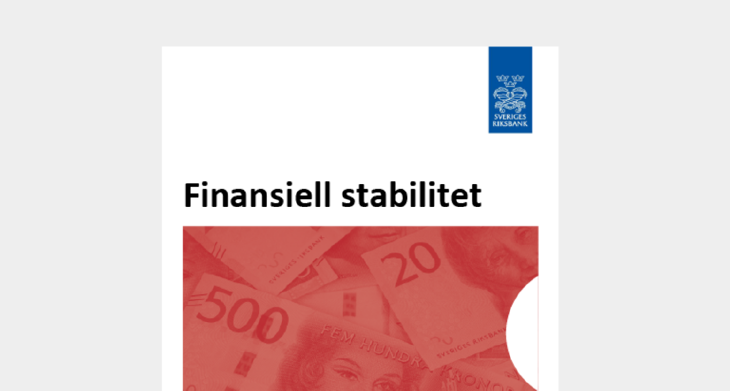Omslag Finansiell stabilitetsrapport