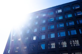 Image on the Riksbank´s building