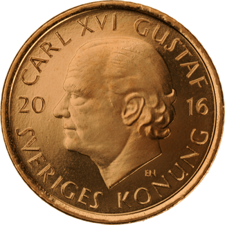 2-krona, obverse