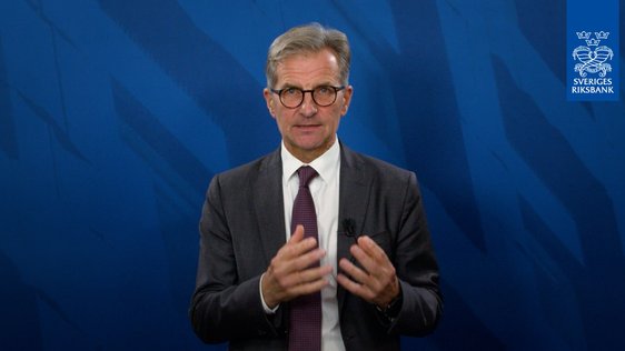 Riksbankschefen om räntebeskedet i september 2026