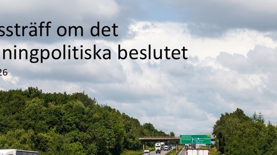Pressträff om det penningpolitiska beslutet i juni 2026