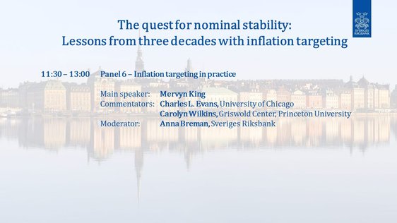 The quest for nominal stability: Panel 6