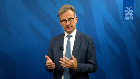 Riksbankschefen om räntebeskedet i juni 2025