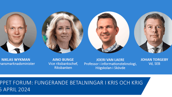 Öppet Forum: Fungerande betalningar i kris och krig