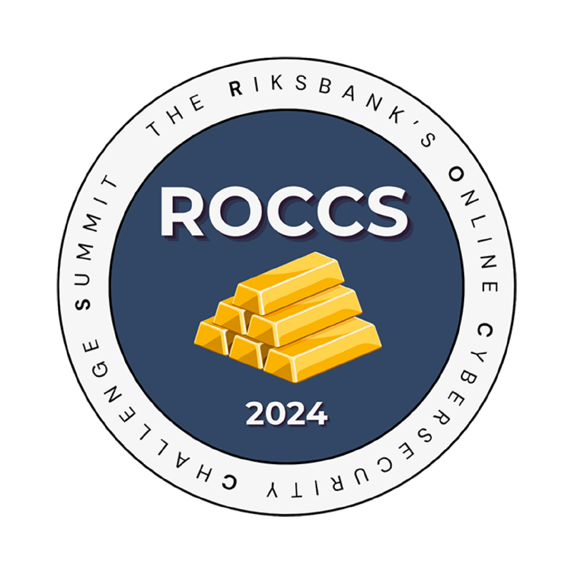 Logga, The Riksbank’s Online Cyber security Challenge Summit (ROCCS)