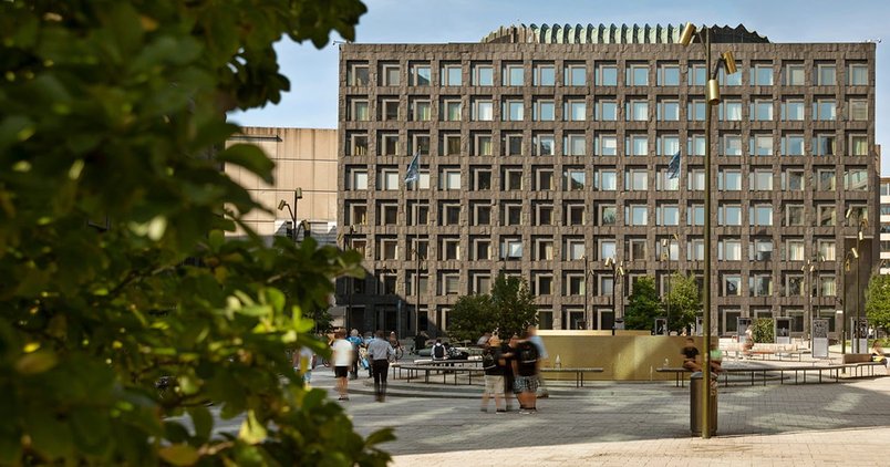 The Riksbank building