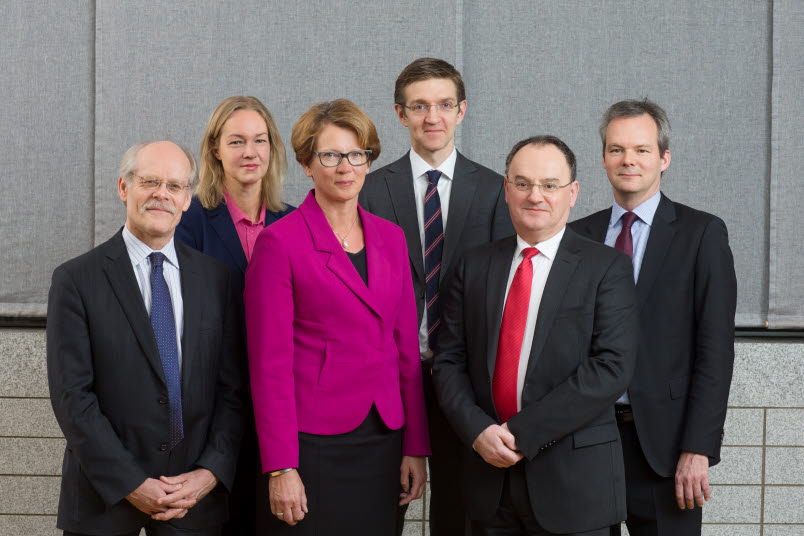 Riksbankens direktion, foto: Petter Karlberg Riksbankens direktion