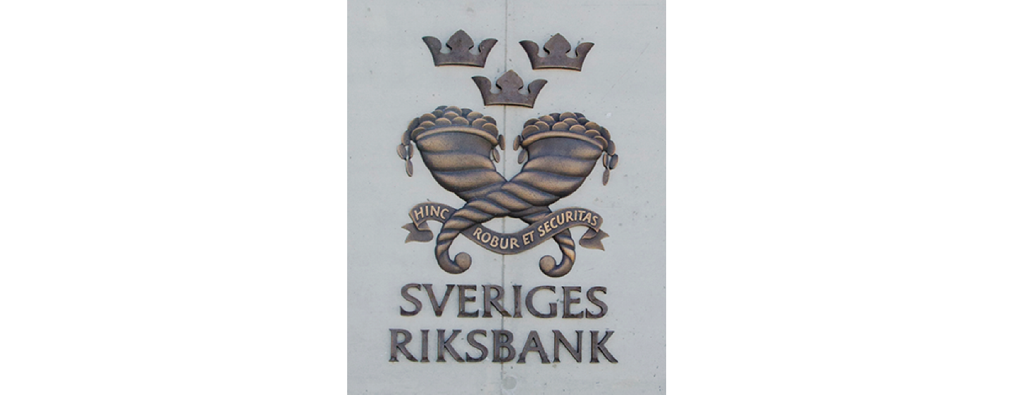 Skylt utanför Brobykontoret, Sveriges riksbank