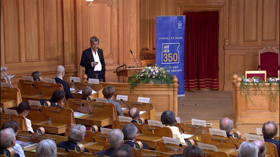 Jubileumskonferensen: Inledningsanförande om Riksbankens politiska ekonomi