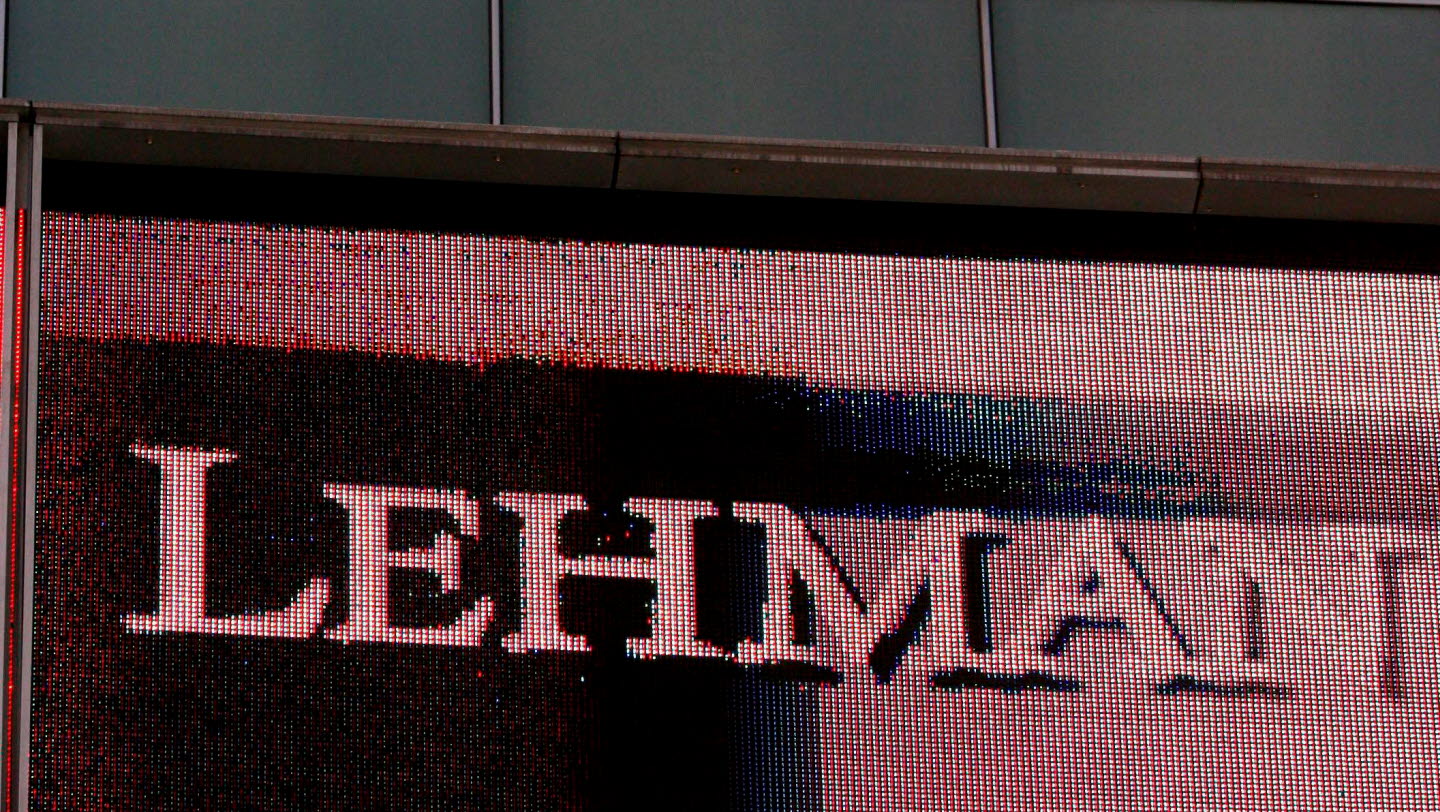 Exterior from the office of Lehman Brothers