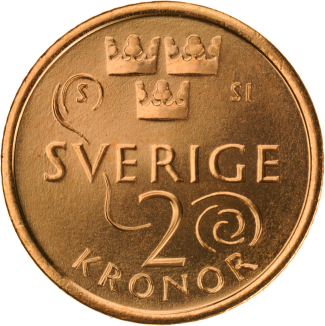 2-krona, reverse