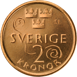 2-krona, baksida