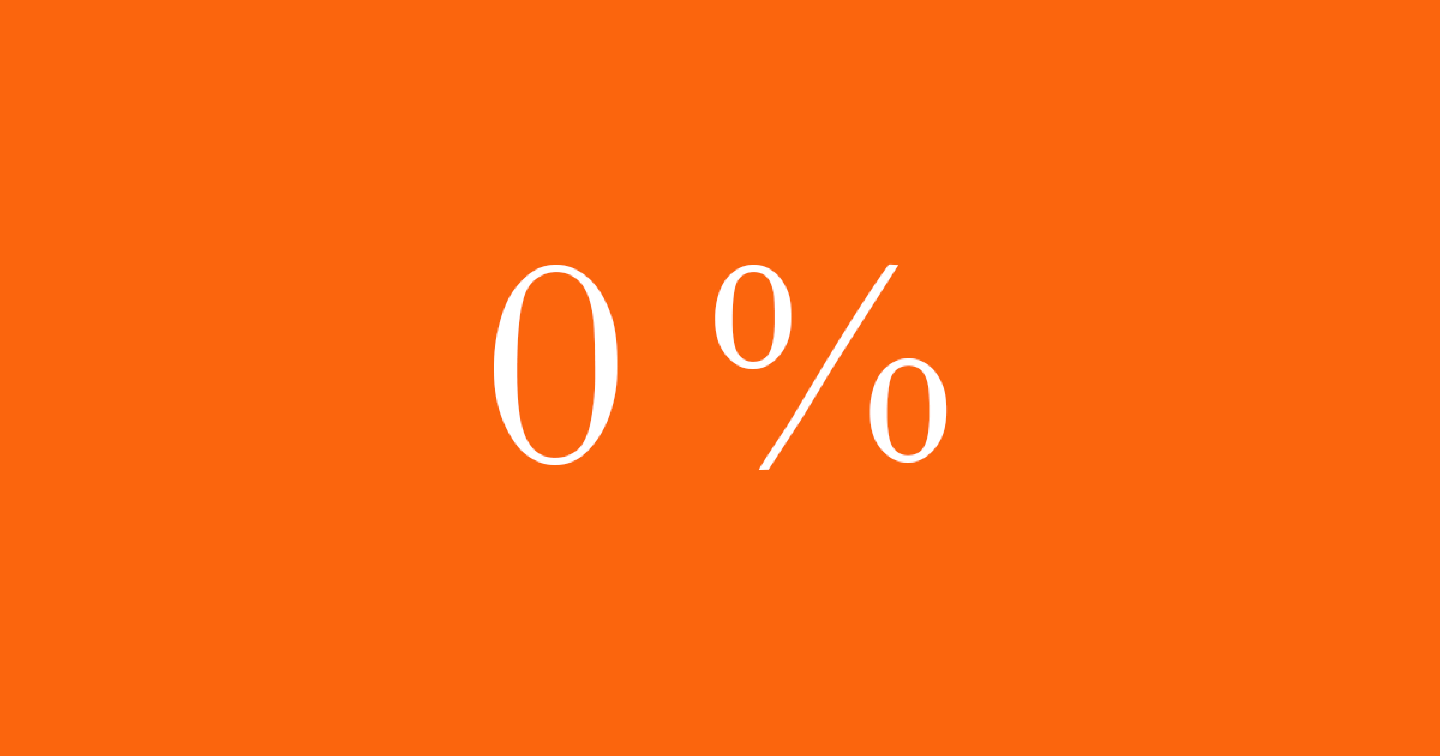 Symbolic picture of the repo rate on 0 percent