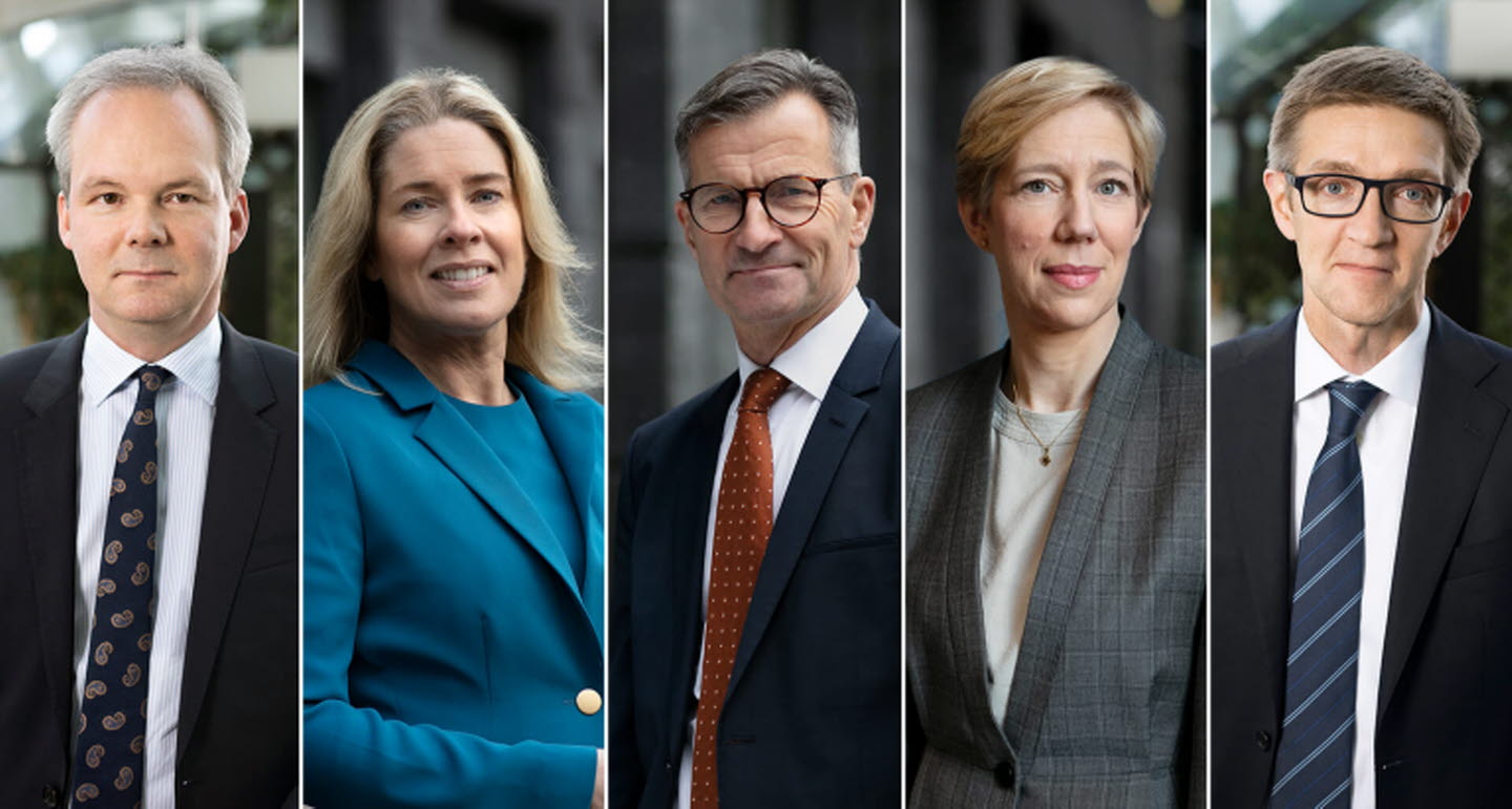 Members of the Riksbank Executive Board