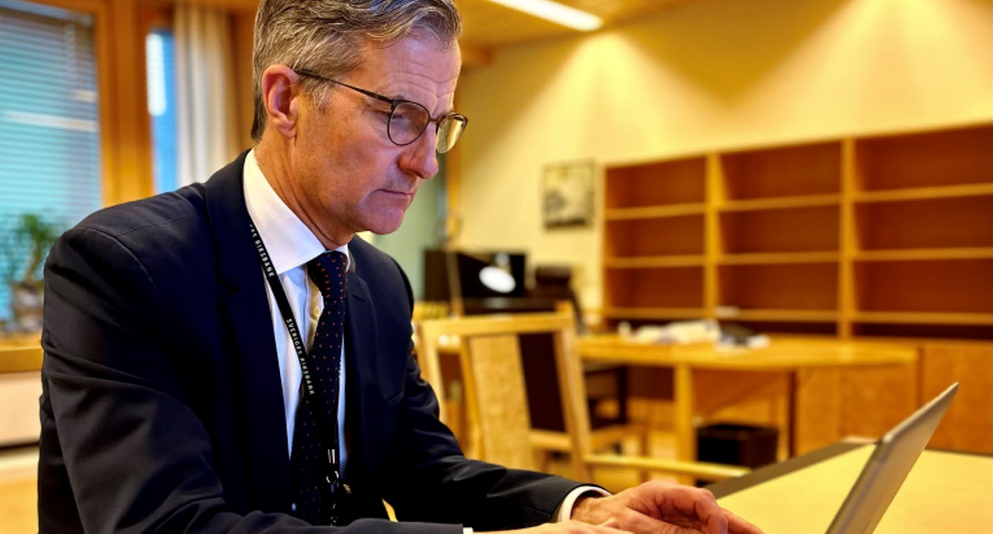 Erik Thedéen chat vid PPR