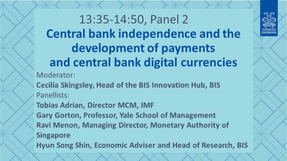 International Symposium on Central Bank Independence: Panel 2