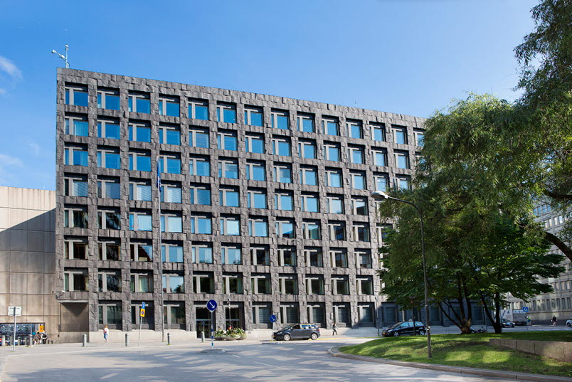 picture of the Riksbank building