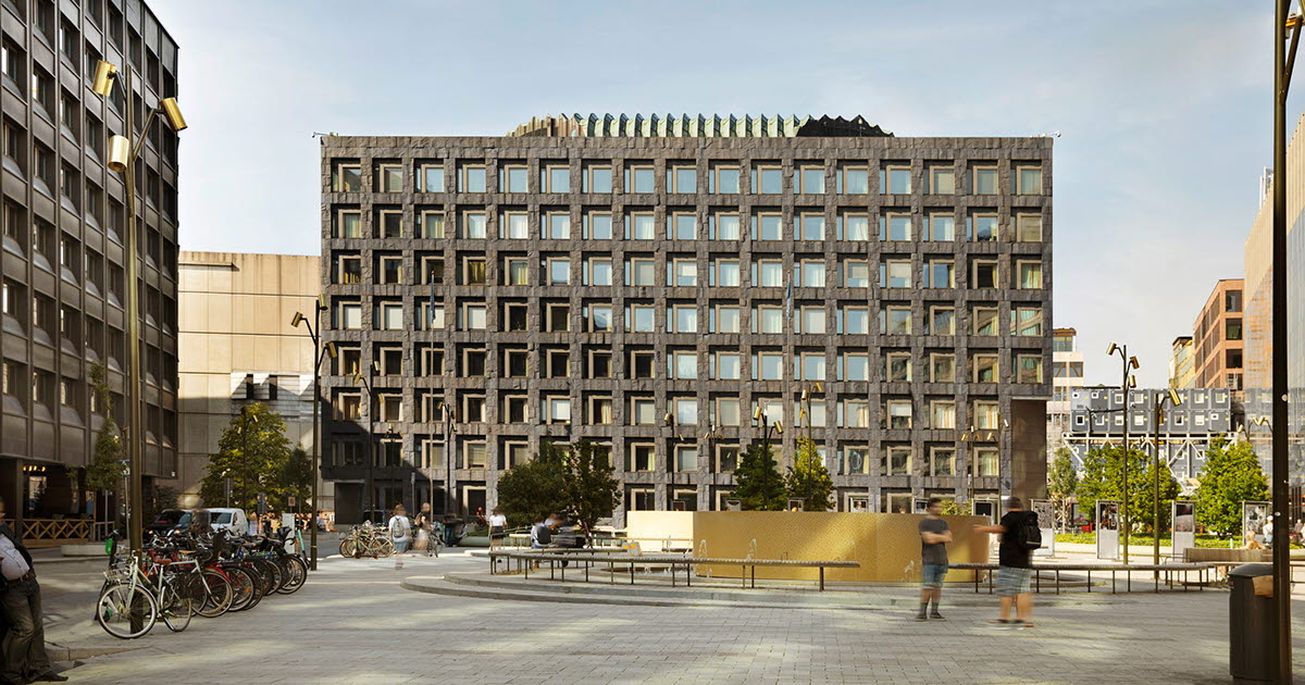 Riksbanken lämnar Brunkebergstorg inför renovering