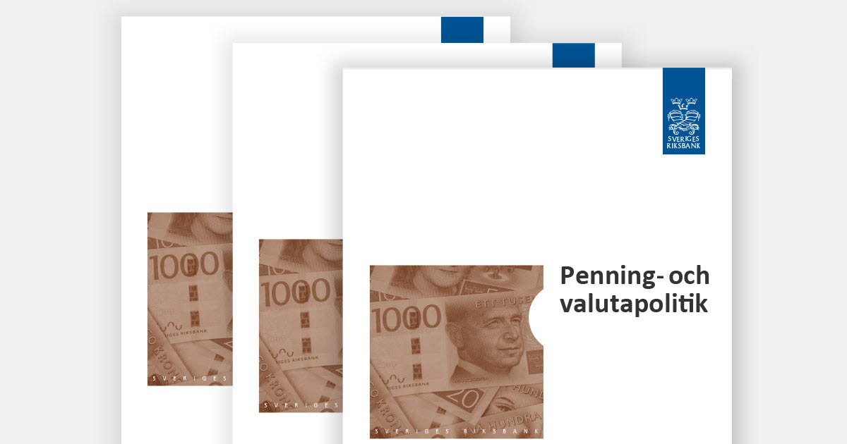 Nytt nummer av tidskriften Penning- och valutapolitik